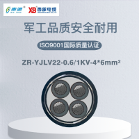 秦源牌 ZR-YJLV22-0.6/1KV-4*6mm² 阻燃铝芯钢带铠装电力电缆 元/米 定制商品 联系客服