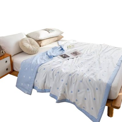 三水依梦 可水洗针织夏被 200*230cm 条