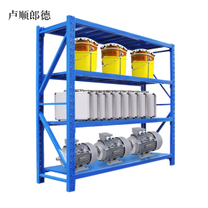 卢顺郎德承重300kg货架置物架钢制货架长150宽50高200CM