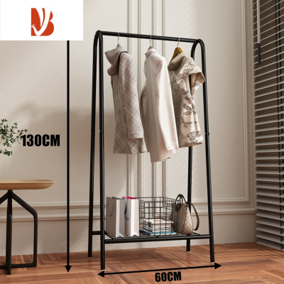 三维工匠晾衣架落地家用室内凉衣架杆卧室挂衣架宿舍学生简易晾晒衣服架子
