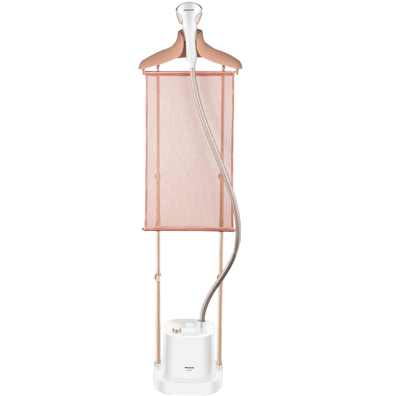 松下(Panasonic)双杆蒸汽立式挂烫机家用挂烫平烫两用立式挂式烫衣服2L水箱多档调节NI-GWE080
