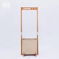 森美人原创组合衣帽架卧室转角落地竹衣架多功能欧式收纳置物架