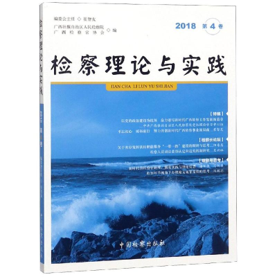 醉染图书检察理论与实践(2018年第4卷)9787510222481