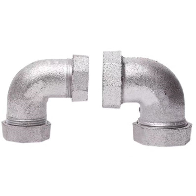 盛京联硕 镀锌快接弯头 DN15[4分] 个