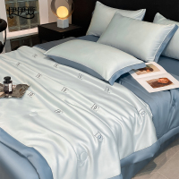 伊伊爱 满绣系列水洗冰丝夏被