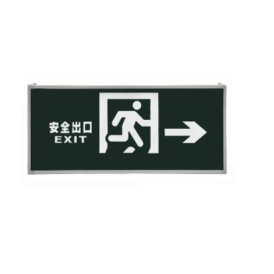 应急疏散指示灯牌 双面