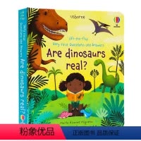 [正版]Usborne问与答系列 恐龙真的存在吗 英文原版绘本 Lift-the-flap Questions and