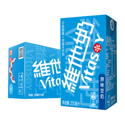 维他奶原味豆奶250ml*16盒