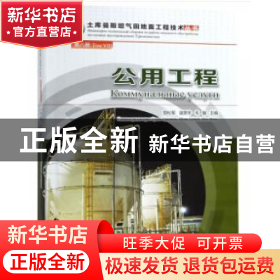 正版 公用工程 管松军//谌贵宇//毛敏 石油工业出版社 9787518329