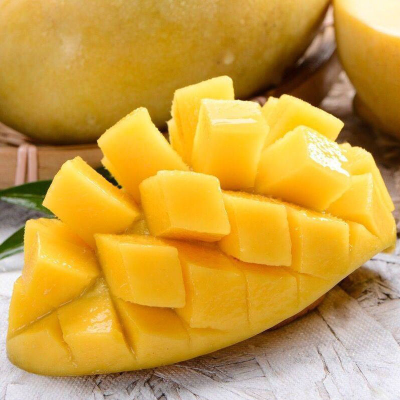 赛卡伊 高乐密芒果爆甜黄金芒甜心芒当季新鲜水果水仙芒10/5/3斤整箱