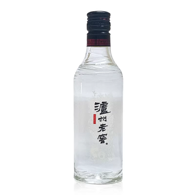 泸州老窖 黑盖二曲 42度125ml*24瓶 浓香型白酒(整箱)