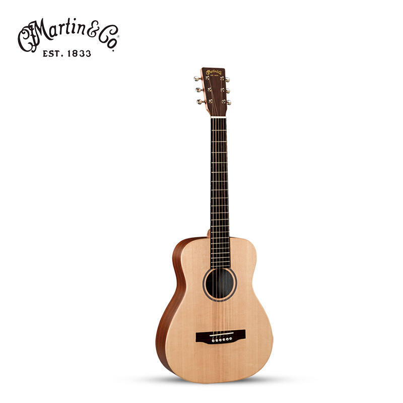 马丁(martin)lx1单板旅行民谣吉他34英寸原木色小马丁墨西哥进口