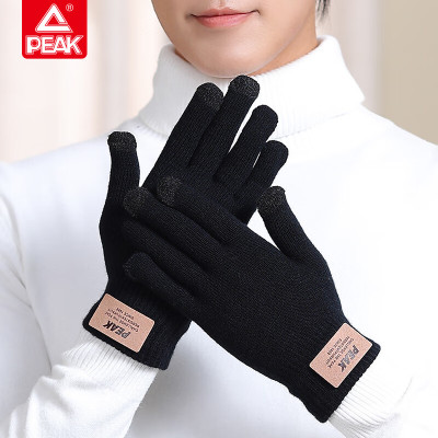 匹克(PEAK)*保暖手套 YH23406 黑色 一双