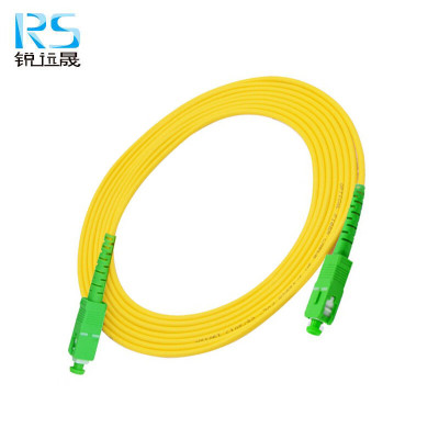 锐远晟单模光纤尾纤 FC/APC-FC/APC-3m 10根/包