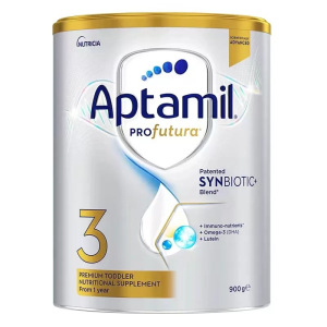 澳洲爱他美(aptamil)白金版进口婴幼儿三段奶粉900g/罐装 爱他美铂金三段奶粉1-3岁宝宝