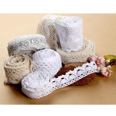 家柏饰(CORATED)棉花边辅料布料量大优惠1盘90米/170米蕾丝花边整盘