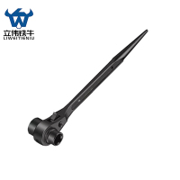 立伟铁牛尖尾棘轮扳手19×21mm/把