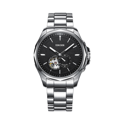 依波表EBOHR自动机械男表51460138不锈钢蝴蝶扣防水休闲表