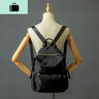 牛津布双肩包女背包时尚潮简约休闲书包尼龙2020新款百搭旅行包潮NEW LAKE