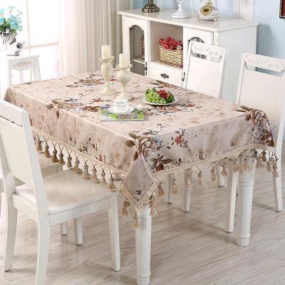 家柏饰(CORATED)中式茶几垫长方形桌布圆桌布餐桌布布艺台布客厅欧式家用