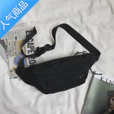 FENGHOU胸包男潮牌ins单肩包休闲百搭斜挎包运动背包女学生日系斜跨腰包腰包男