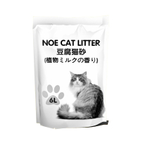 豆腐猫砂 环保无尘结团豆腐猫砂6L 绿茶味豆腐猫砂