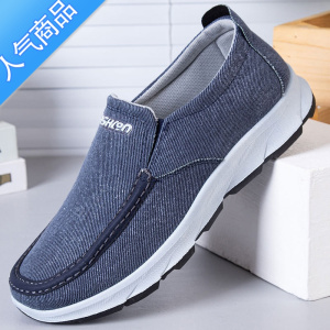 SUNTEK男鞋老北京布鞋男新款2022年秋季男士男款休闲鞋子老年老人男式鞋