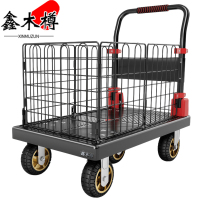 鑫木樽平板小推车110cm个