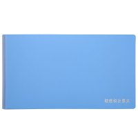 齐心 A608 增值税发票夹 强力夹 蓝