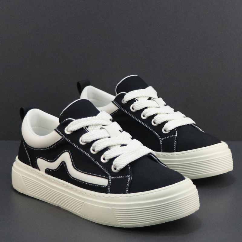 帆布鞋男2026春夏新款韩版潮流青少年学生板鞋厚底轻便透气防臭