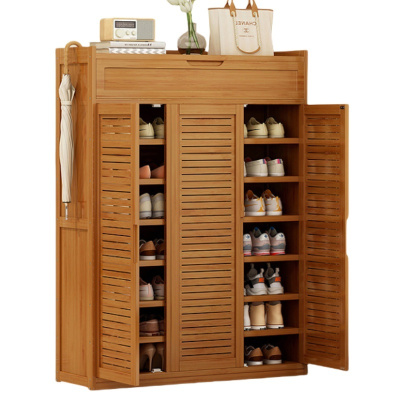 攸形九层带抽鞋柜900*320*1270mm个