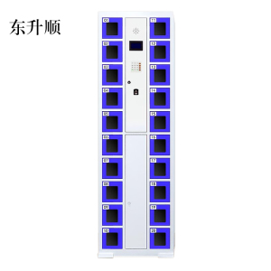 东升顺智能手机柜存放柜充电柜存包柜储物柜20门充电透明款