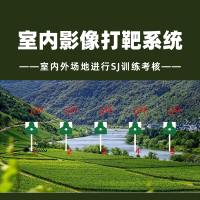 LJYZN-C1572轻武器室内影像射击模拟器训练系统射击模拟训练器射击瞄准激光模拟器监墙哨兵应用射击靶分析系统