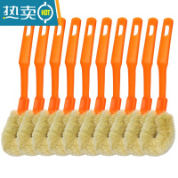 敬平椰棕洗锅刷长柄不脏子厨房清洁洗碗刷家用刷锅器 5把刷子