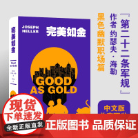 完美如金 《第二十二条军规》作者约瑟夫·海勒百年诞辰纪念版,黑色幽默家庭篇,中文版初面世