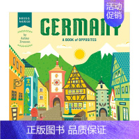 [正版]你好,世界德国 反义词书Germany A Book of Opposites 欧洲文化旅游知识启蒙纸板绘本