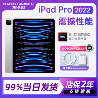 2022款 Apple iPad Pro 11英寸 2TB 插卡版 平板电脑 银色 资源机