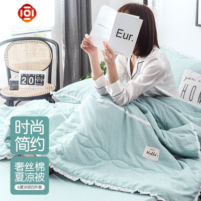 空调被夏凉被薄款夏季被子春秋单人双人被芯夏天薄被子夏被三维工匠