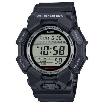 CASIO GSHOCK10年电池数字手表世界时防水运动男表