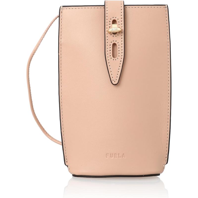 FURLA女士迷你斜挎包罗马粒面皮革时尚百搭配饰日常通勤手提单肩