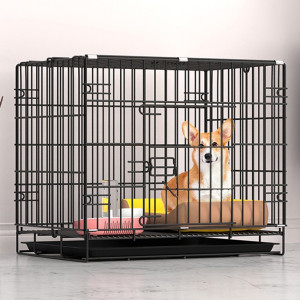 狗笼猫笼狗笼子小型犬中型犬泰迪比熊猫咪兔子用品宠物狗狗笼子狗窝兔笼鸡笼子