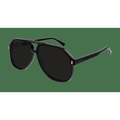 古驰(GUCCI)墨镜男款时尚百搭尼龙材质可配处方镜片黑灰渐变商务