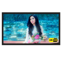 经科JK画框投影幕布投影机小边框N4-FL/W1玻纤白幕96寸2.35:1