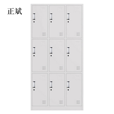 正斌更衣柜钢制员工宿舍储存物柜浴室多门换衣柜子铁皮学校宿舍存鞋柜