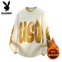 花花公子新款高品质[新款 2025年秋冬款圆领针织毛衣男