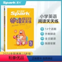 五年级英语阅读 小学五年级 [正版]星火小学英语阅读天天练五年级2024新阅读训练题人教版小学5年级上下册阅读理解专项训
