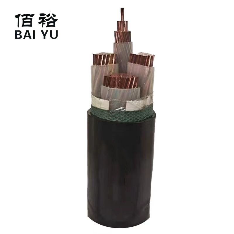 佰裕 铜芯铠装电缆 ZC-YJV22 0.6/1KV 3*240+2*120 米