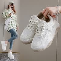 内增高20266春季小白鞋新款韩版ins女学生厚底增高运动板鞋休闲