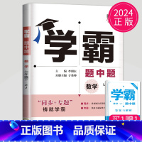 数学 七年级下 浙教版 七年级/初中一年级 [正版]2024学霸题中题数学英语物理化学七年级上册八年级下册九年级上苏科版