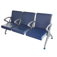 亿铁(YI TIE)机场椅候车椅定制三人位加PU垫等候椅